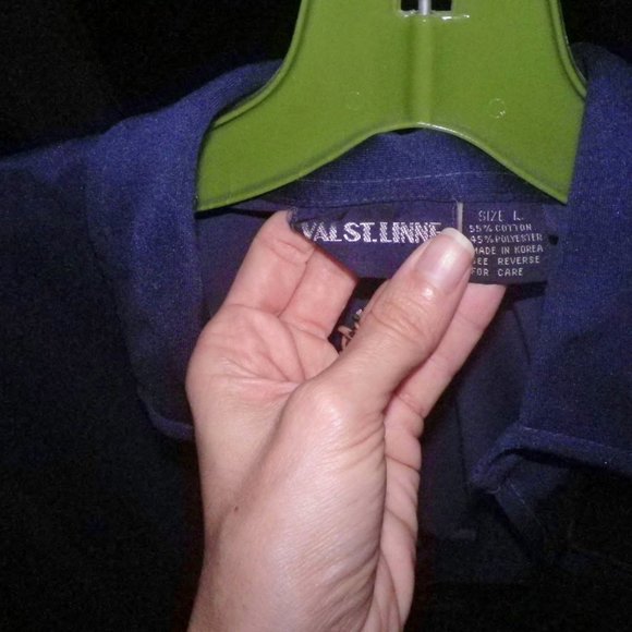 Vtg Super Hipster Polo Cotton + Polyester in L - Picture 8 of 9